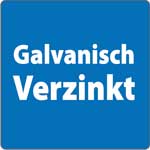 Icon with text: electro-galvanized
