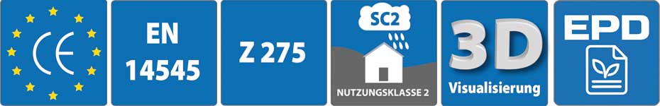 Icons Windrispenband mit Logo EPD